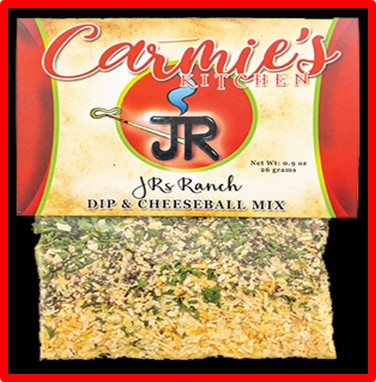 Carmie's JR's Ranch dip & cheeseball mix