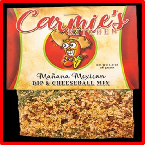Carmie's Manana Mexican dip & Cheeseball mix