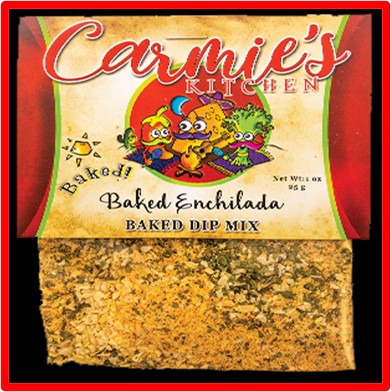 Carmie's Baked Enchilada-- baked  dip mix