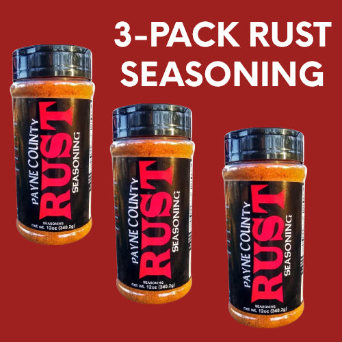 Payne County  3  Pack Rust, Rust, Rust seasoning
