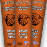 Dusty's Beef Bacon sticks 1 oz 12sticks /box