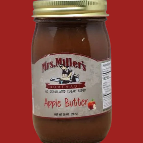 MRS MILLER'S Apple Butter  no granulated sugar added J111