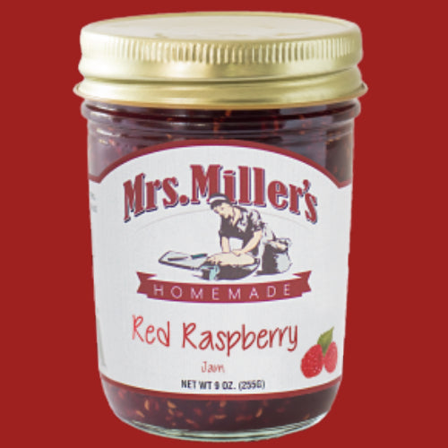 Mrs Miller's Red Raspberry Jam J114