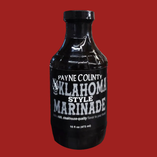 Payne County Oklahoma-Style Marinade-16 floz.
