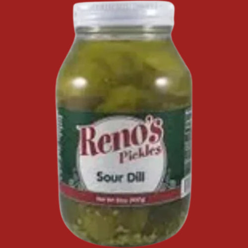 Reno's Sour Dill Pickles'